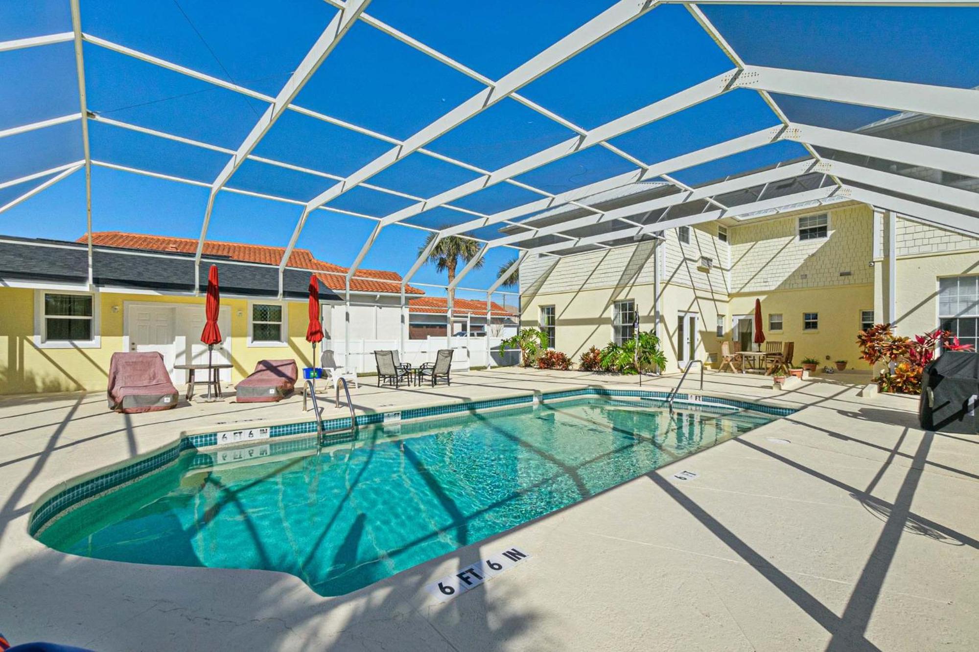 Flagler Beach Bed And Breakfast Pool Bbq Suite Kültér fotó