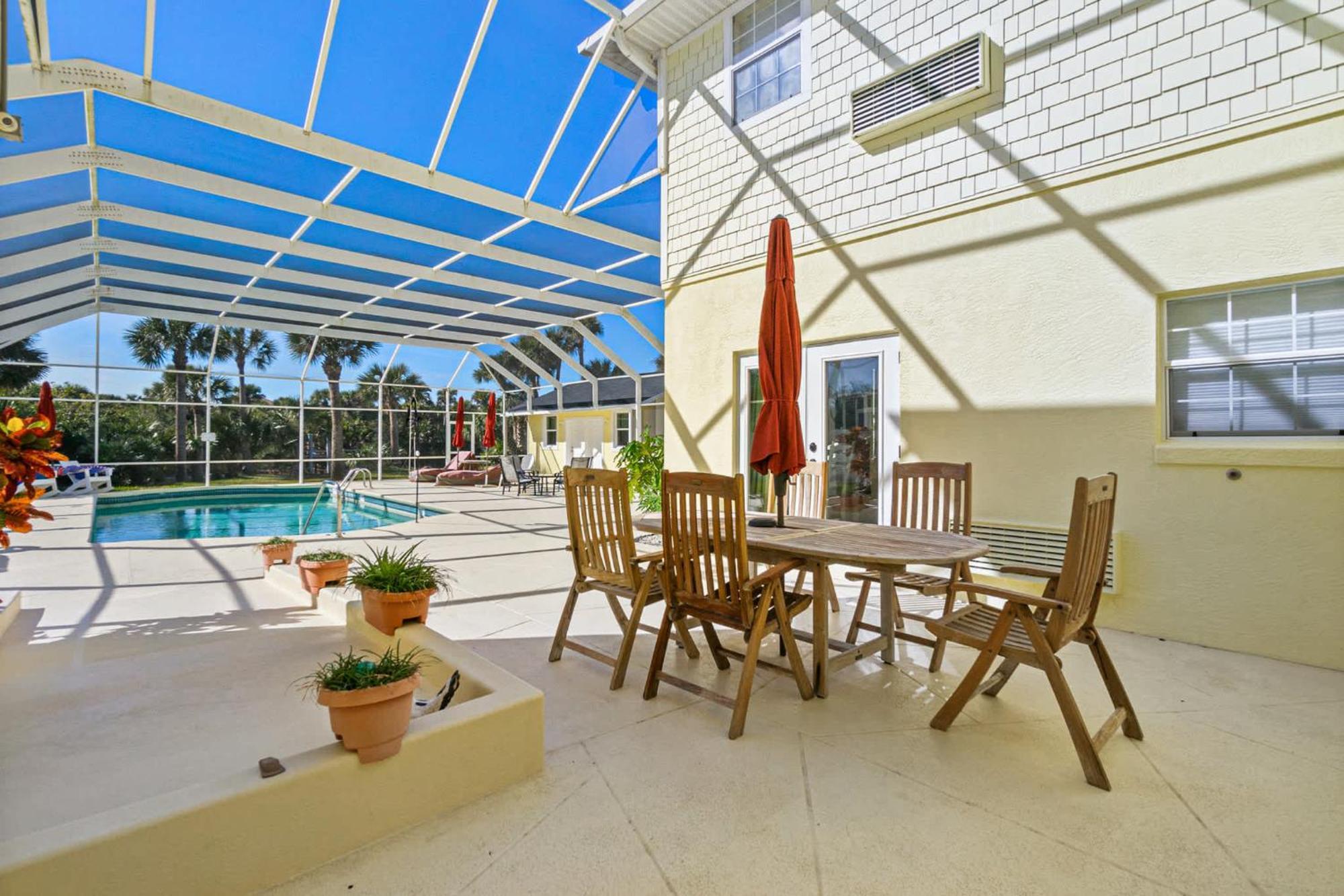 Flagler Beach Bed And Breakfast Pool Bbq Suite Kültér fotó